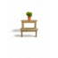 Blumentopfhocker 'Olli' natur 2 Etagen 44 x 41 x 40 cm