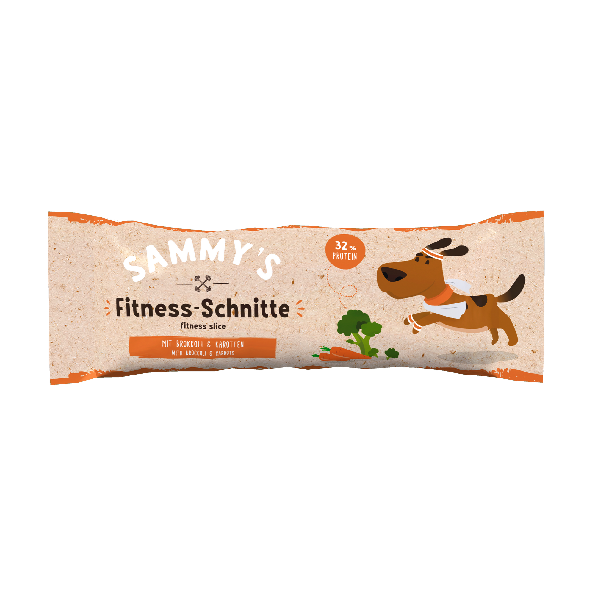 Hundefutter Fitness-Schnitte Brokkoli 25 g