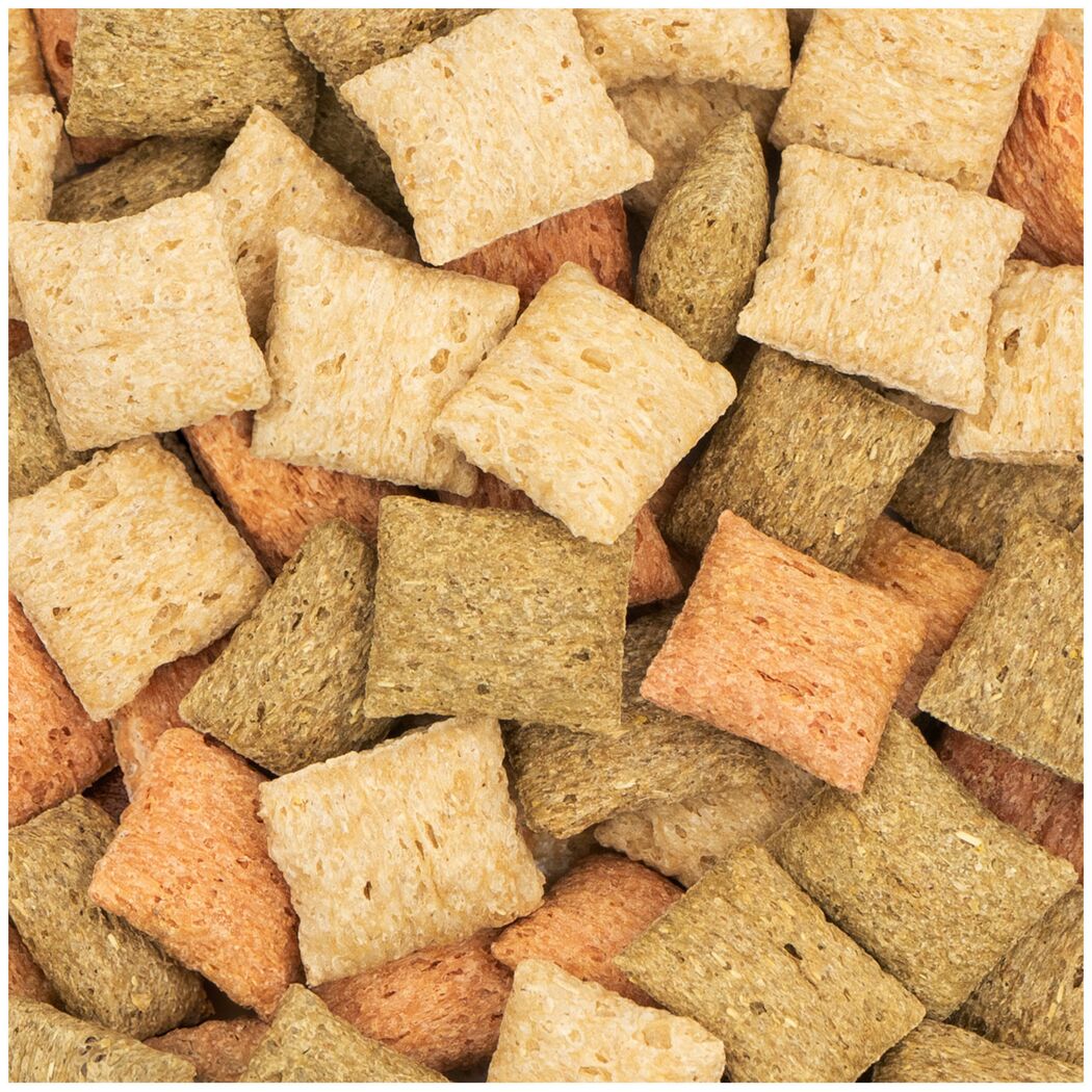 Snack für Nager und Zwergkaninchen 'Gemüse-Ecken' 100 g