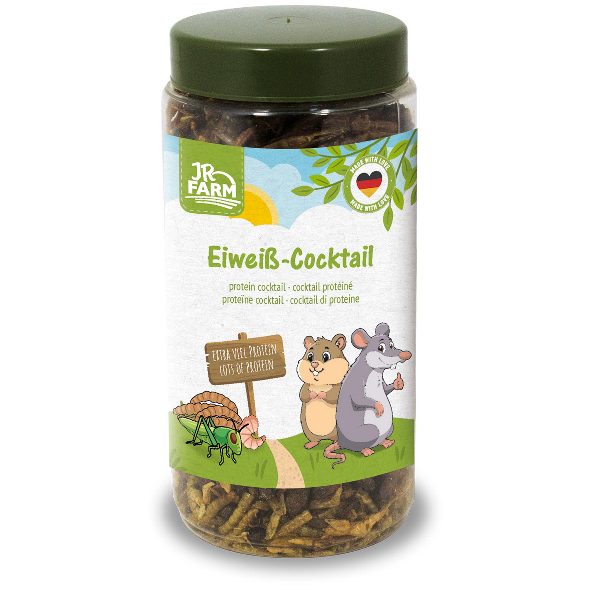 JR Farm Snack für Nager 'Eiweiß-Cocktail Dose' 75 g