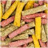 Snack für Nager und Zwergkaninchen 'Gemüse-Knabberstangen' 125 g