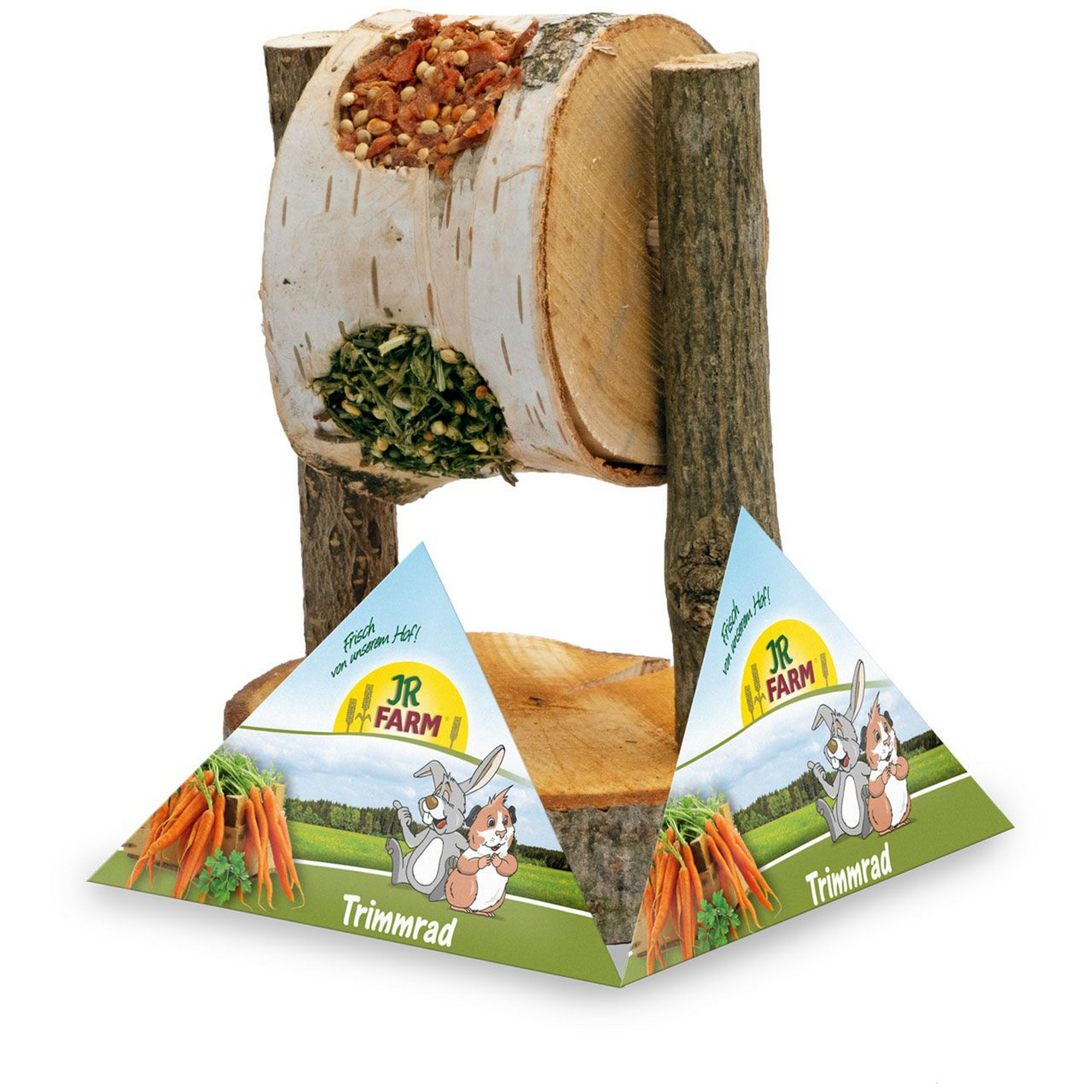 JR Farm Snack für Nager und Zwergkaninchen 'Trimmrad' 200 g