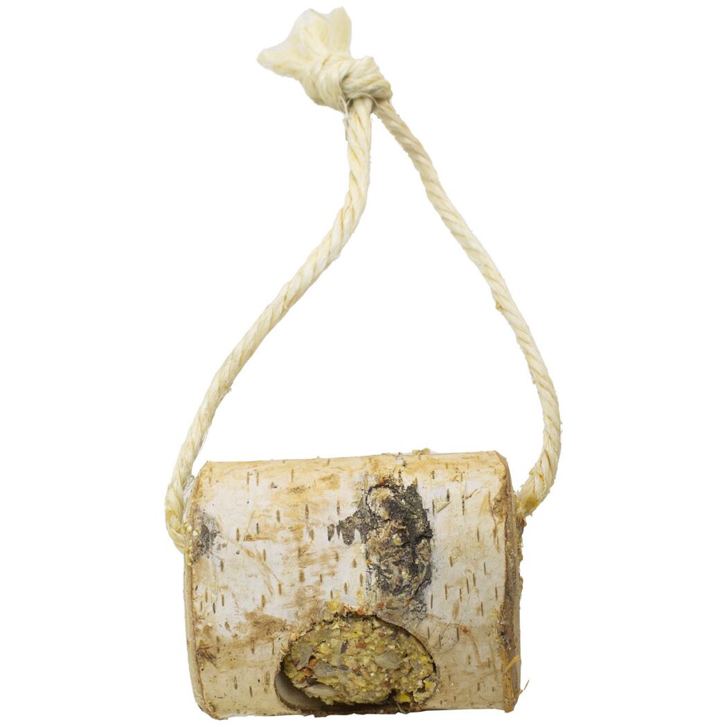 Vogelsnack 'Birds Holzrolle Wellensittich & Kanarien' 150 g