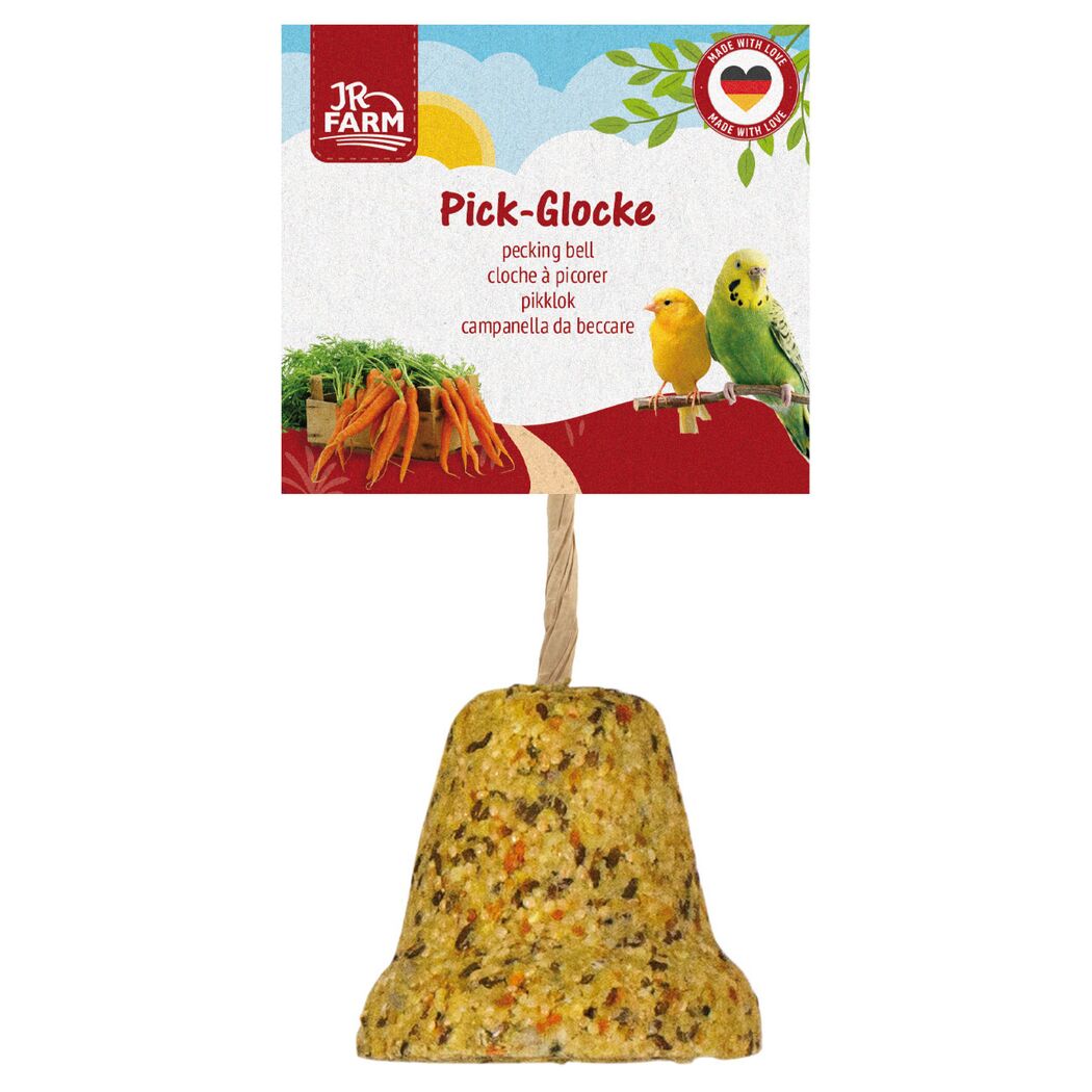 Vogelfutter 'Birds Pick-Glocke Wellensittich & Kanarien' 150 g