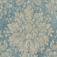 Vliestapete 'Secret Garden' Ornament blau 10,05 x 0,53 m