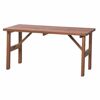 Gartentisch 'Tessin' klappbar Kiefernholz 72 x 74 x 150 cm