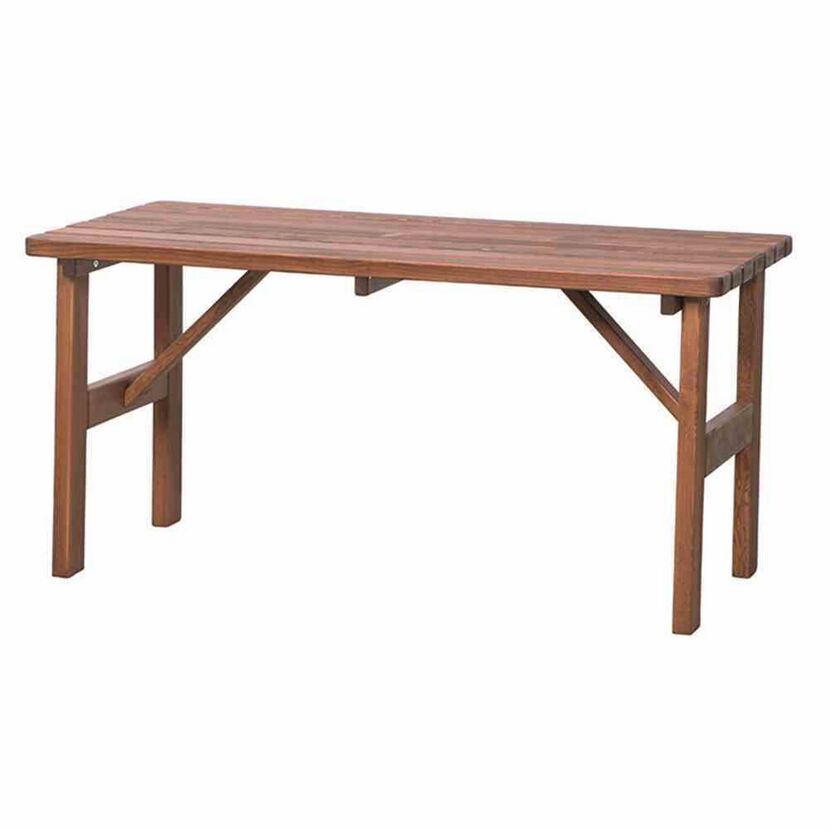 Gartentisch 'Tessin' klappbar Kiefernholz 72 x 74 x 150 cm