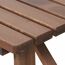 Gartentisch 'Tessin' klappbar Kiefernholz 72 x 74 x 150 cm