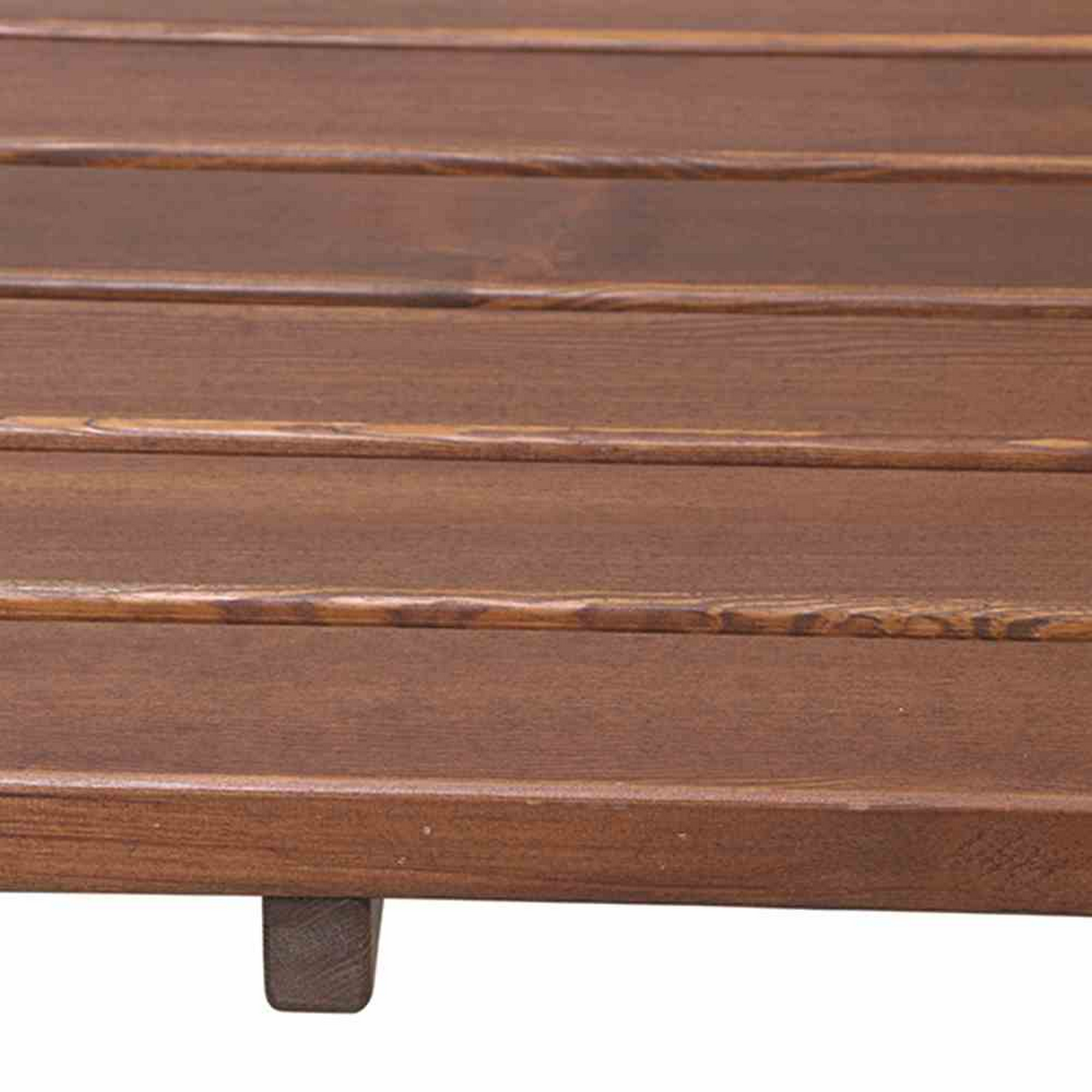 Tisch 'Tessin' Kiefernholz braun lasiert 72 x 74 x 150 cm