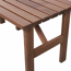 Tisch 'Tessin' Kiefernholz braun lasiert 72 x 74 x 150 cm