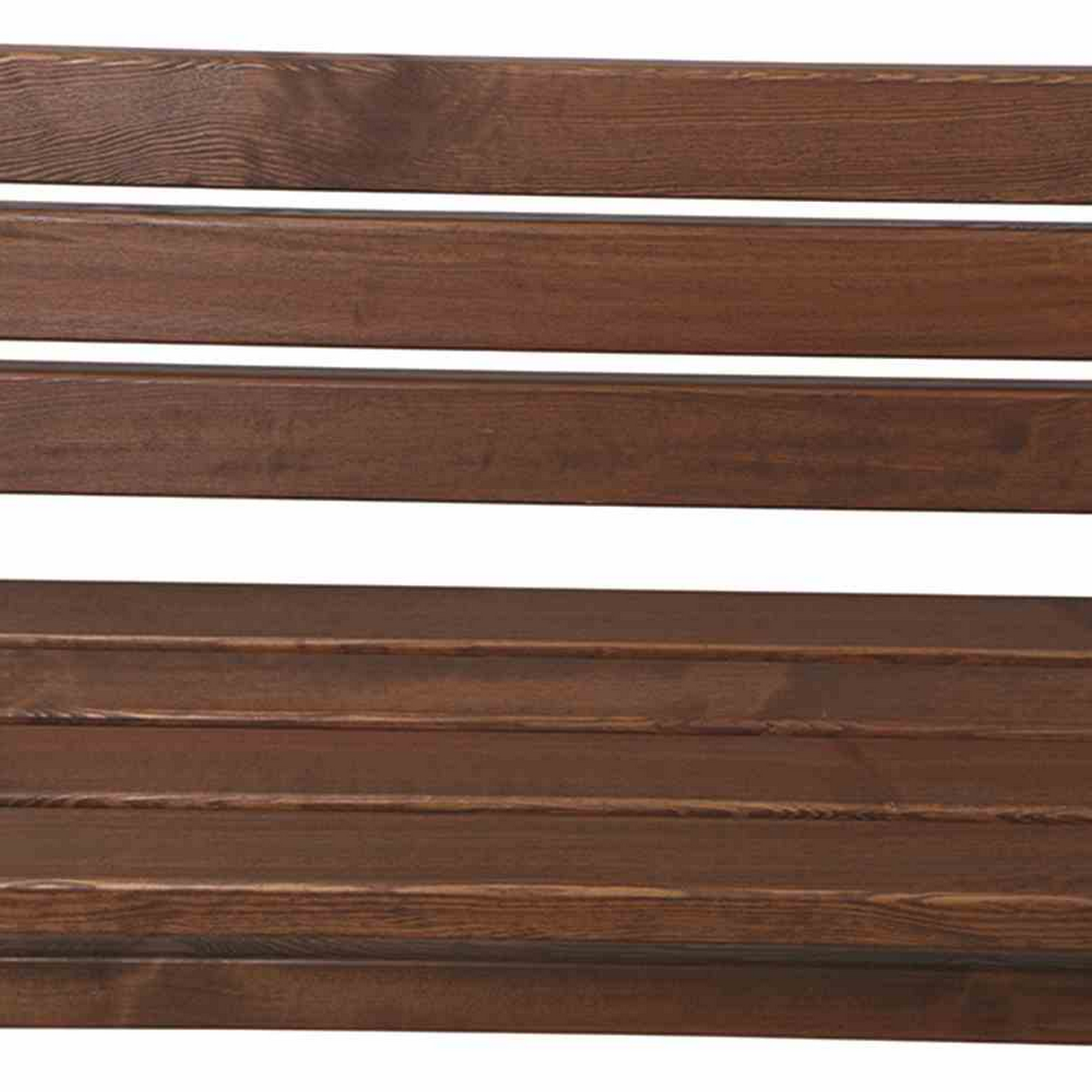 Bank 'Tessin' Kiefernholz braun lasiert 150 cm