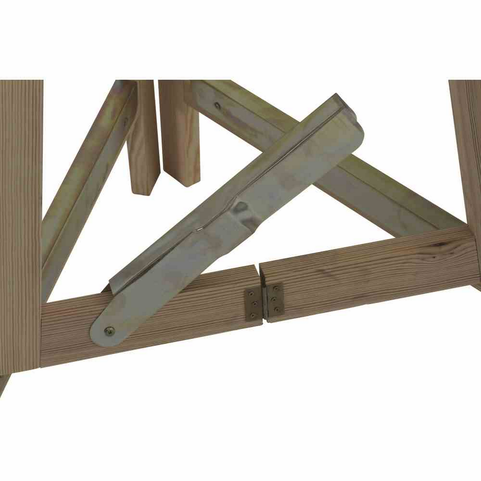 Stehtisch klappbar Kiefernholz Ø 78 x 111 cm