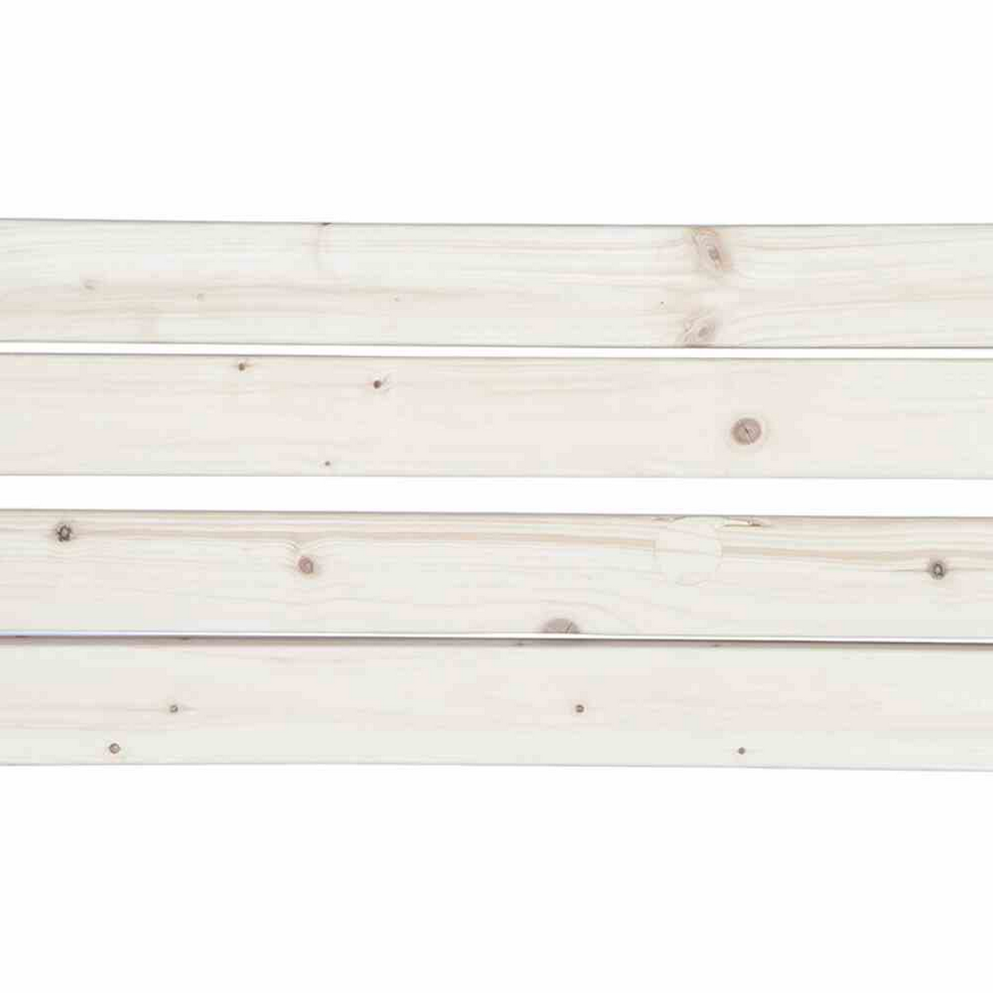 Holzbank 'Park' Kiefernholz/Stahl naturfarben/anthrazit 150 cm