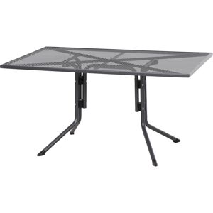 Tisch 'Elda' Stahl matt-anthrazit 90 x 71 x 140 cm