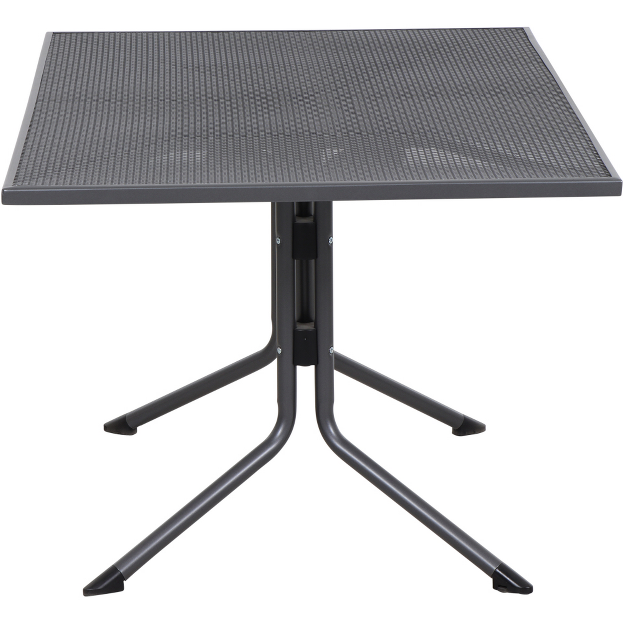 Tisch 'Elda' Stahl matt-anthrazit 90 x 71 x 140 cm