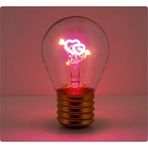 USB-Tischleuchte 'Amor' Aluminium, Glas Ø 6,8 x 11,2 cm