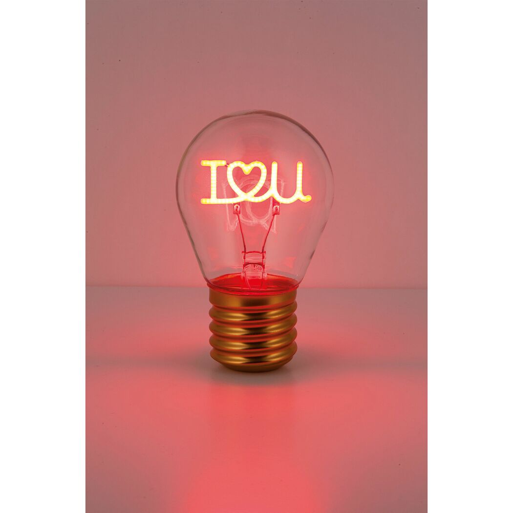 LED-Tischlampe 'Love' 5 W Ø 6,8 x 11,2 cm