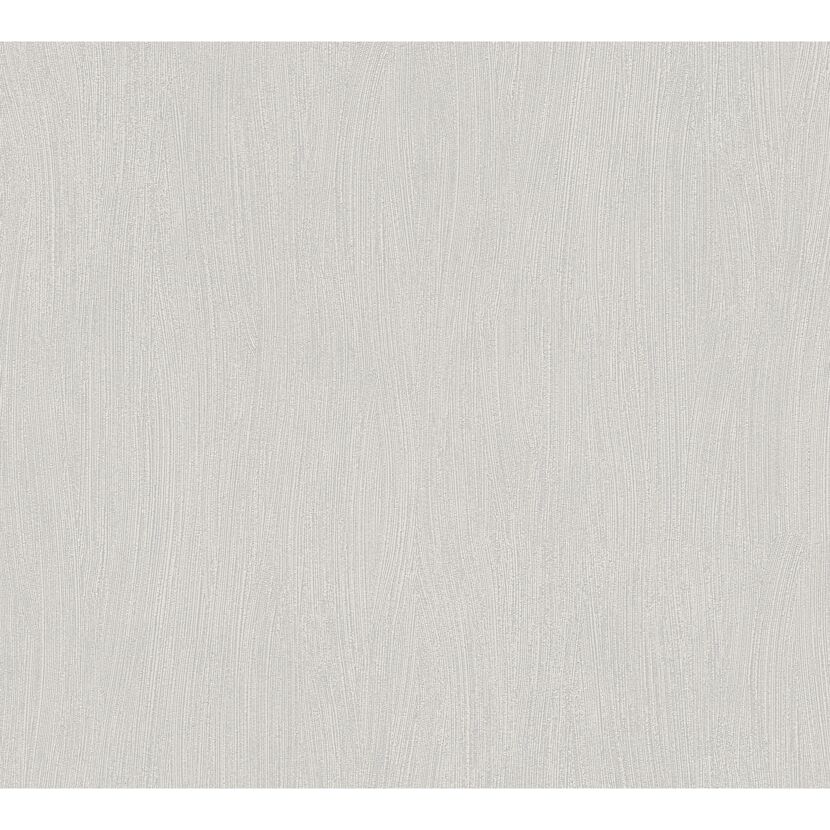 Vliestapete 'Attractive III' Uni hellgrau 10,05 x 0,53 m