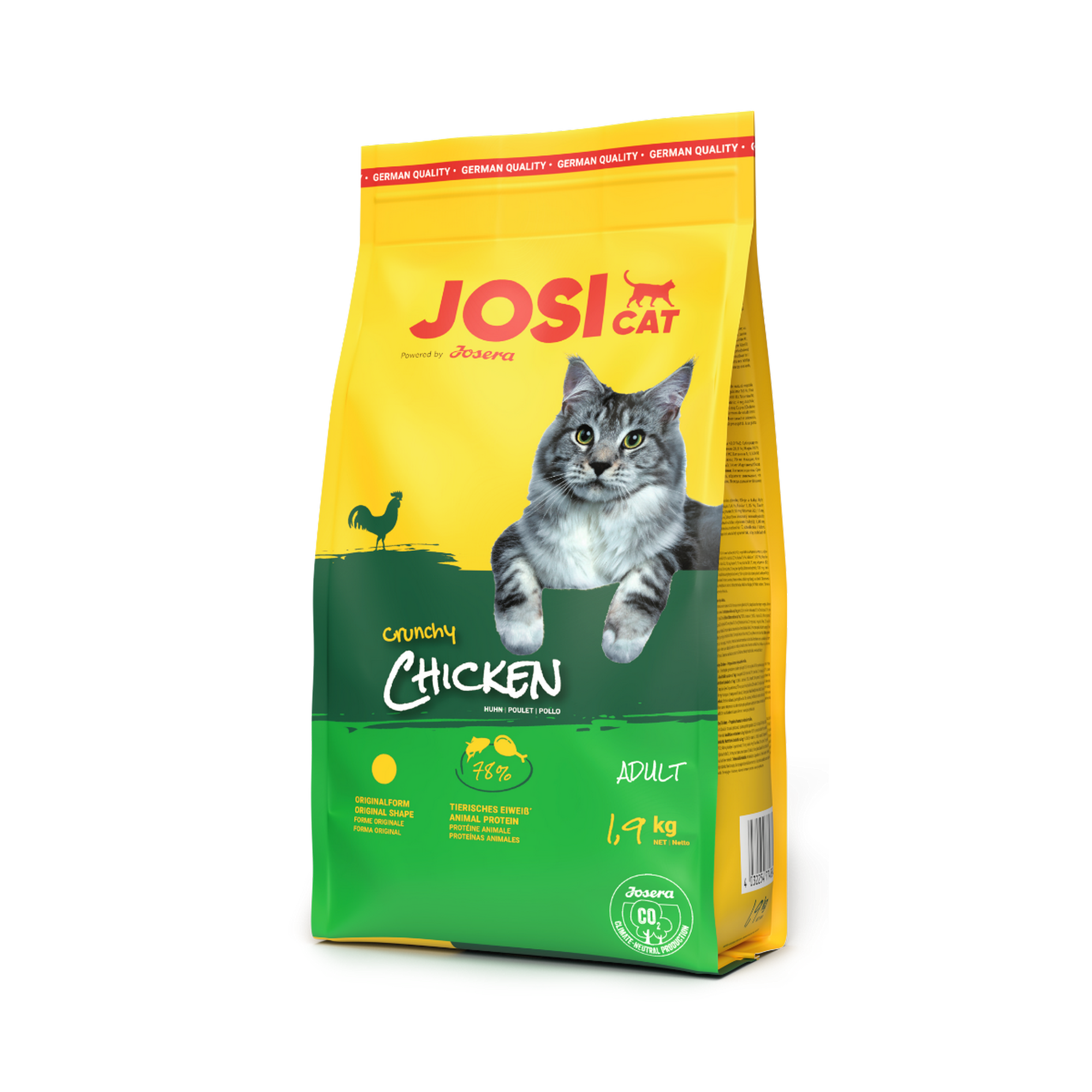 Katzenfutter Crunchy Geflügel 1,9 kg