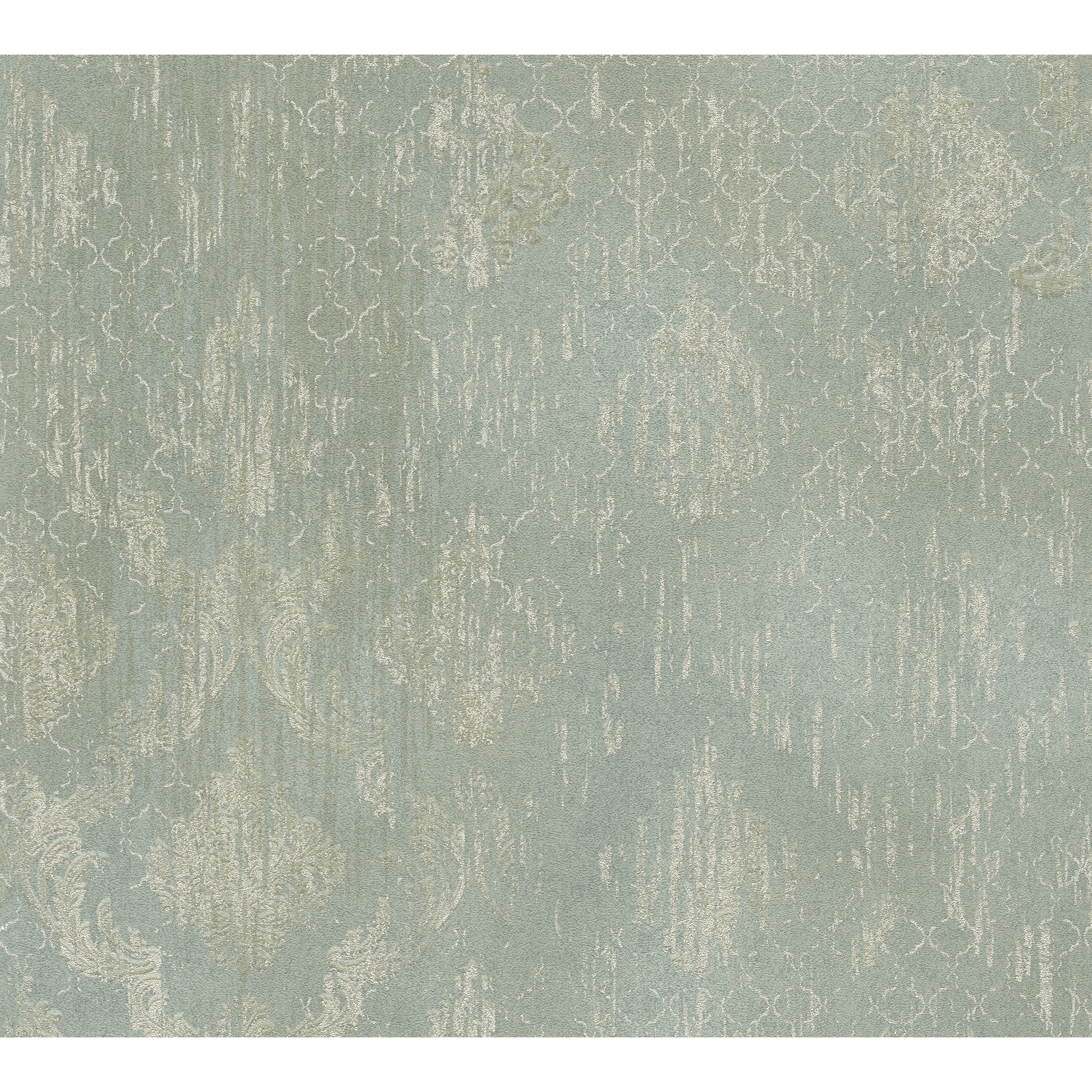 Vliestapete 'Hot Spots' Ornament grün 10,05 x 0,53 m