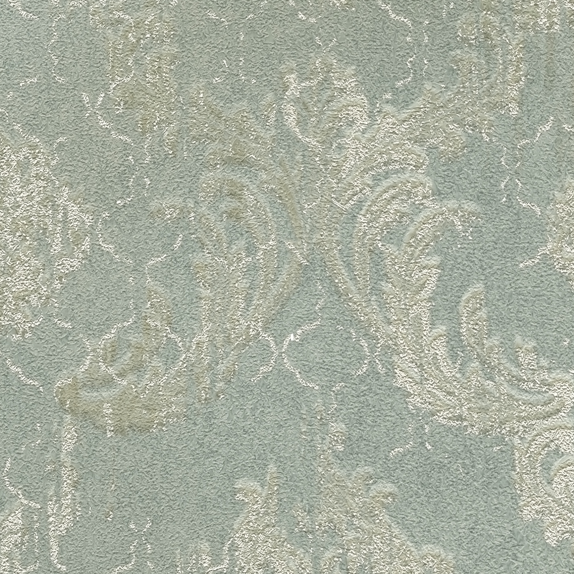 Vliestapete 'Hot Spots' Ornament grün 10,05 x 0,53 m