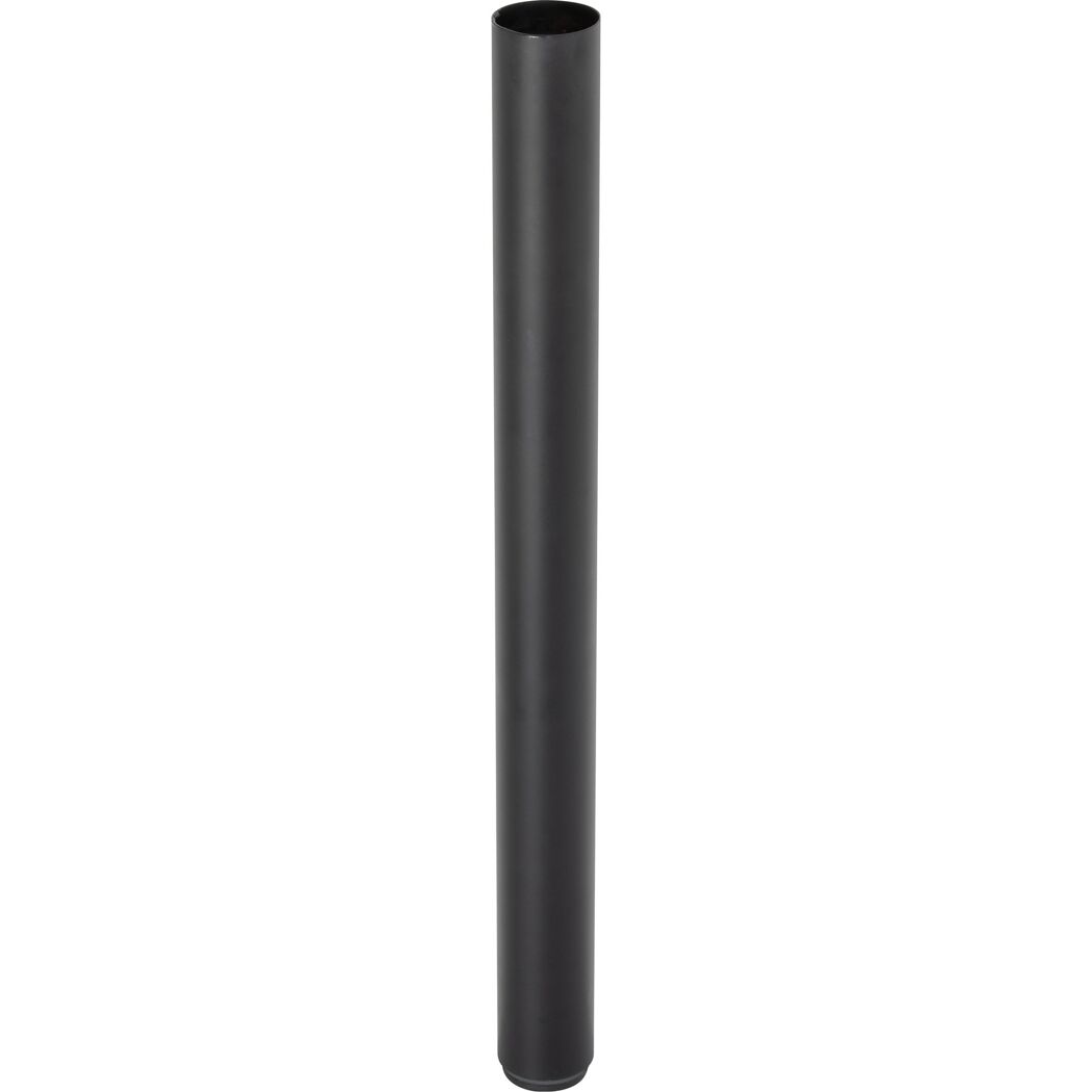 Möbelbein 'Telescope ST 1854' Stahl schwarz Ø 50 mm 600-900 mm justierbar