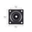 Möbelbein 'Telescope ST 1828' Stahl schwarz Ø 30 mm 160-250 mm justierbar