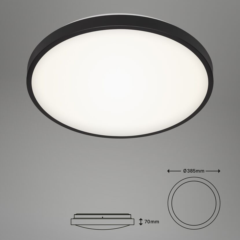 LED-Deckenleuchte 'Manny' 2650 lm neutralweiß Ø 38,5 x 7 cm