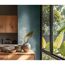 Vliestapete 'Hot Spots Beton' blau 10,05 x 0,53 m
