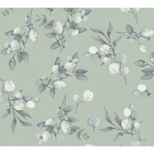Vliestapete 'Pure Eleganc' Floral grün 10,05 x 0,53 m