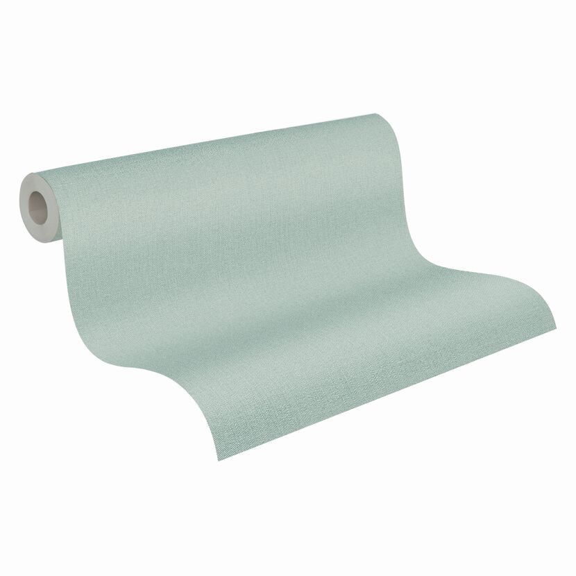Vliestapete 'Pure Elegance' Uni grün 10,05 x 0,53 m