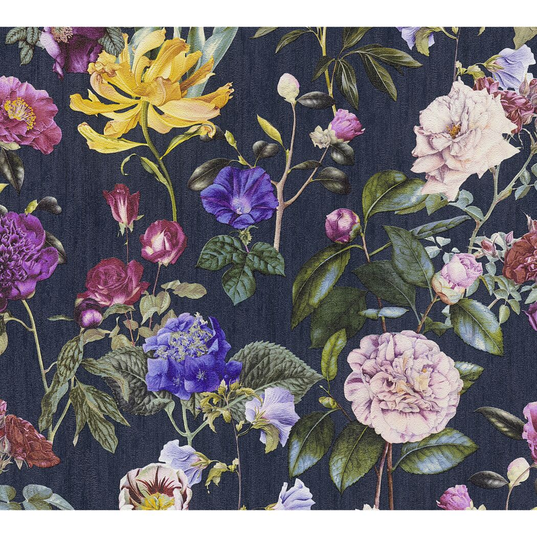 Vliestapete 'SG Modern' Floral bunt 10,05 x 0,53 m