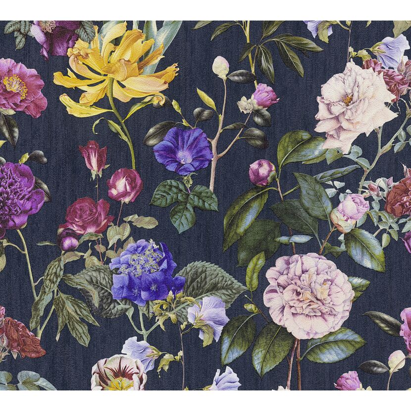 Vliestapete 'SG Modern' Floral bunt 10,05 x 0,53 m