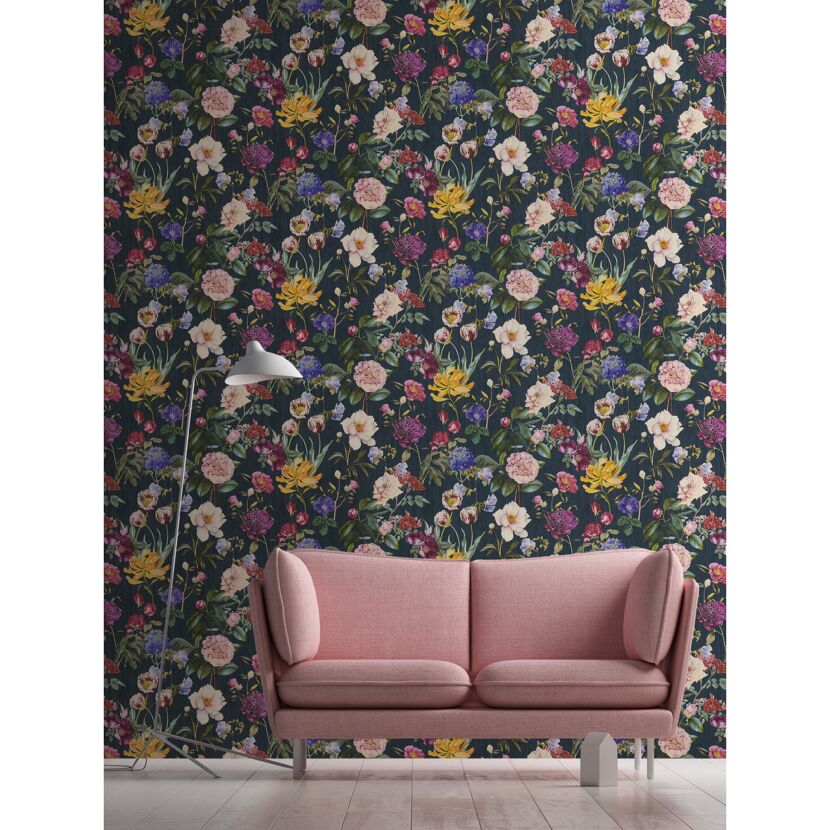 Vliestapete 'SG Modern' Floral bunt 10,05 x 0,53 m