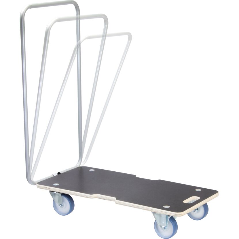Transporthilfe 'MM1345' schwarz 74 x 36,5 cm Tragkraft 300 kg