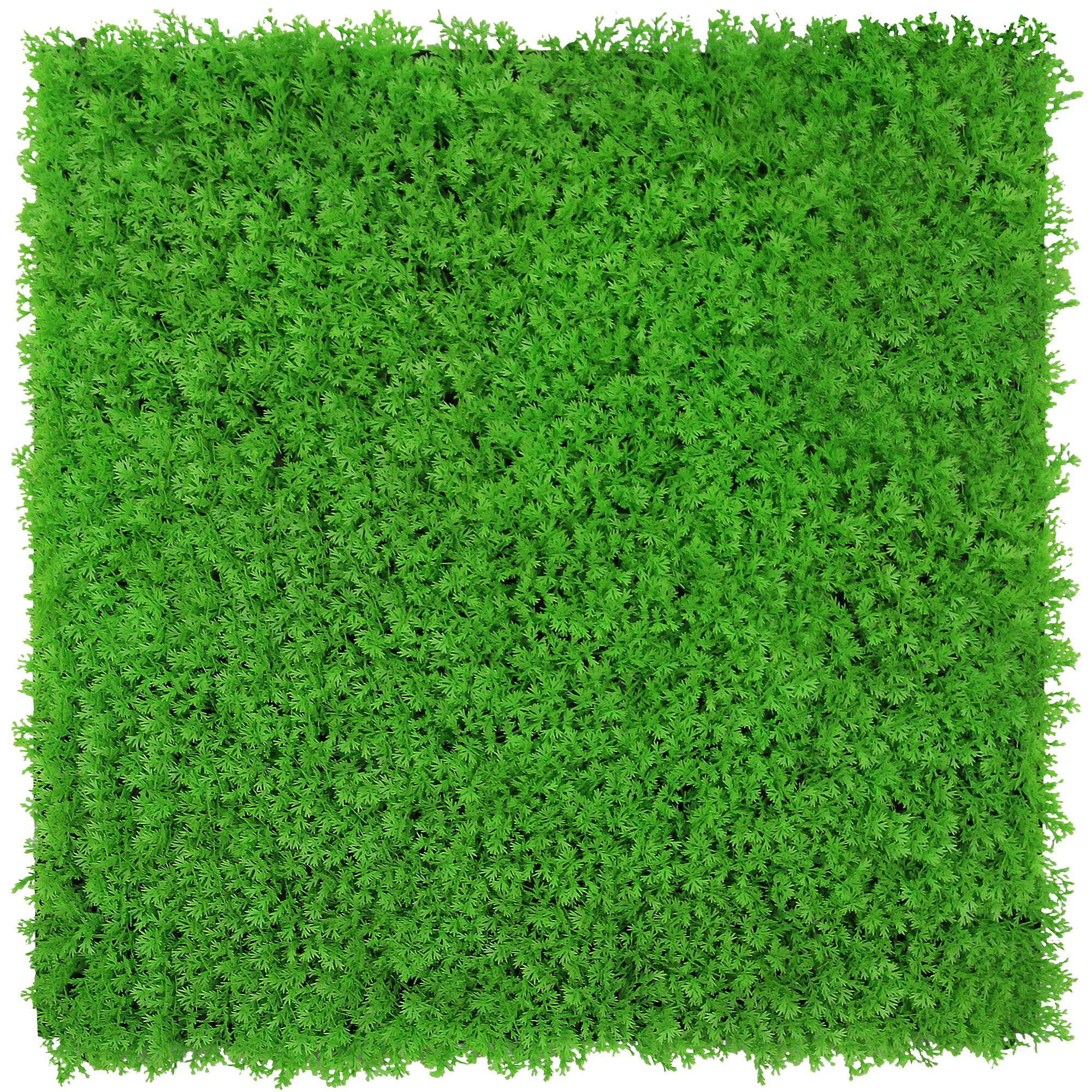 Grüne Kunstpflanzen-Wand