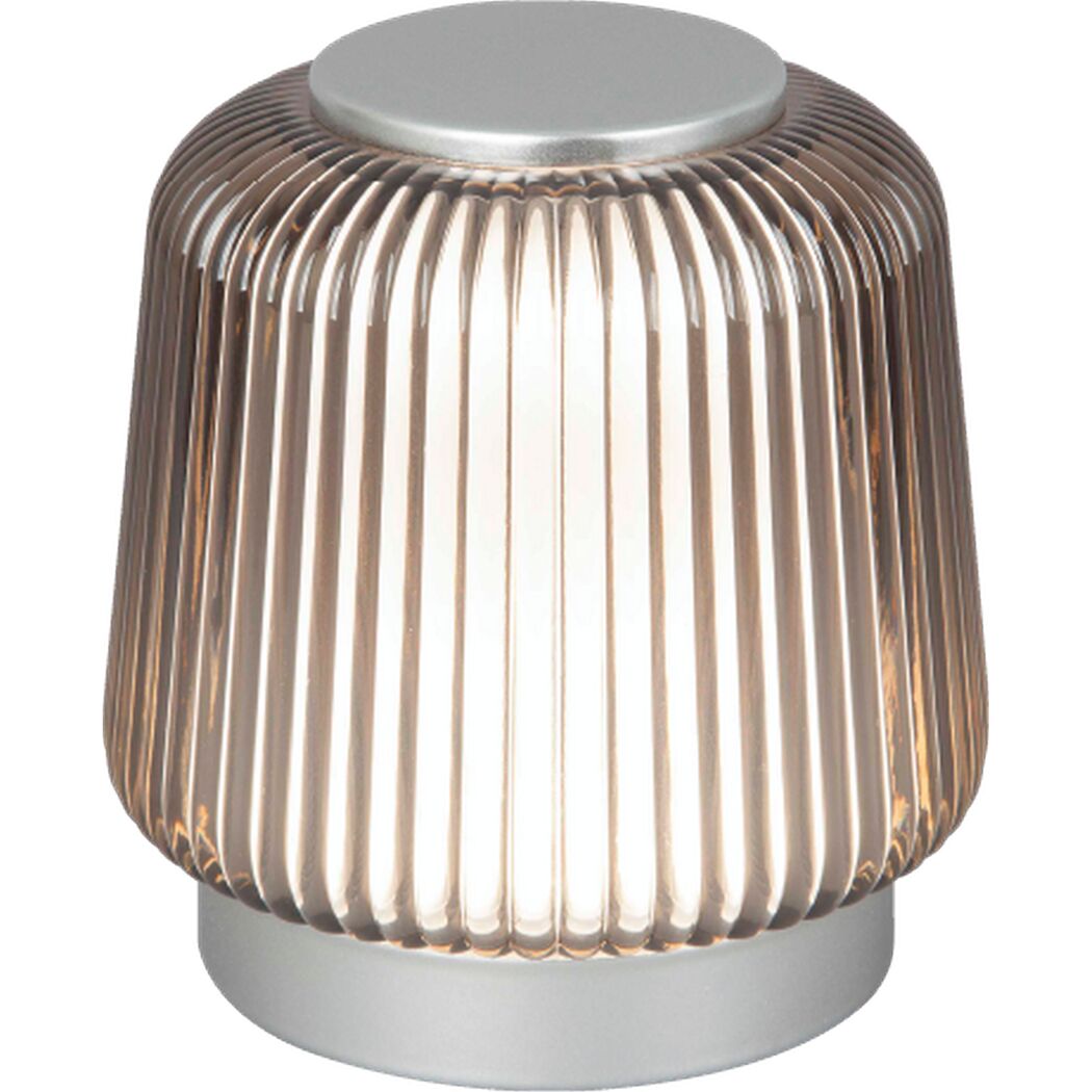 LED-Tischlampe 'Theo' dimmbar 5 W warmweiß bis tageslichtweiß Ø 11,5 x 11,9 cm