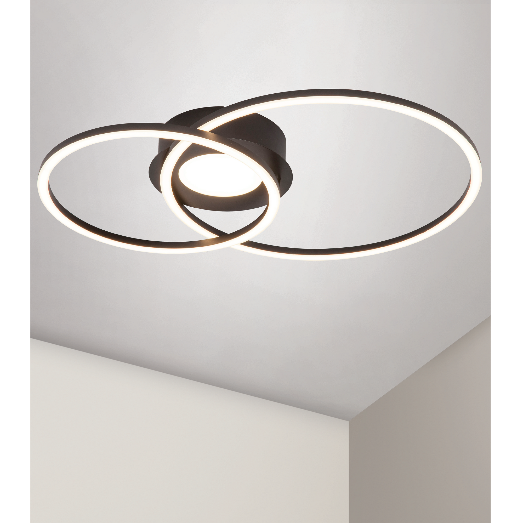 LED-Deckenleuchte 'Finja' 55 x 40 x 8,2 cm