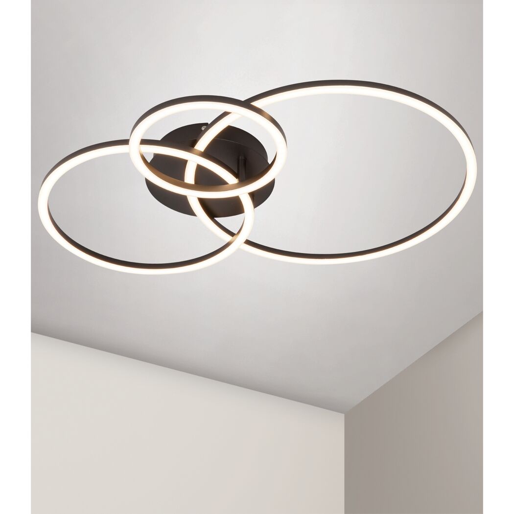 LED-Deckenleuchte 'Finja' 22 W 2600 lm warmweiß 58,2 x 9 x 44,4 cm