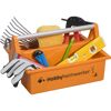 Tragekasten 'McPlus Carry' orange mit Aufdruck 'Hobbyheimwerker' 39,5 x 21 x 21,5 cm