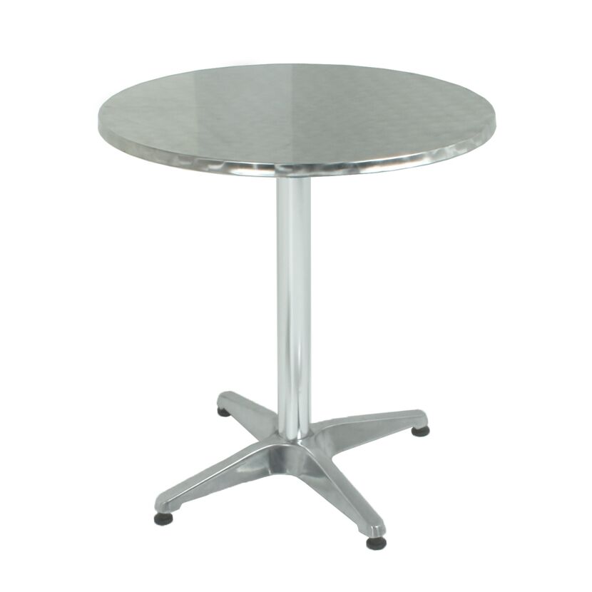 Stehtisch 'Bistro' Stahl/Aluminium Ø 60 x 70 cm
