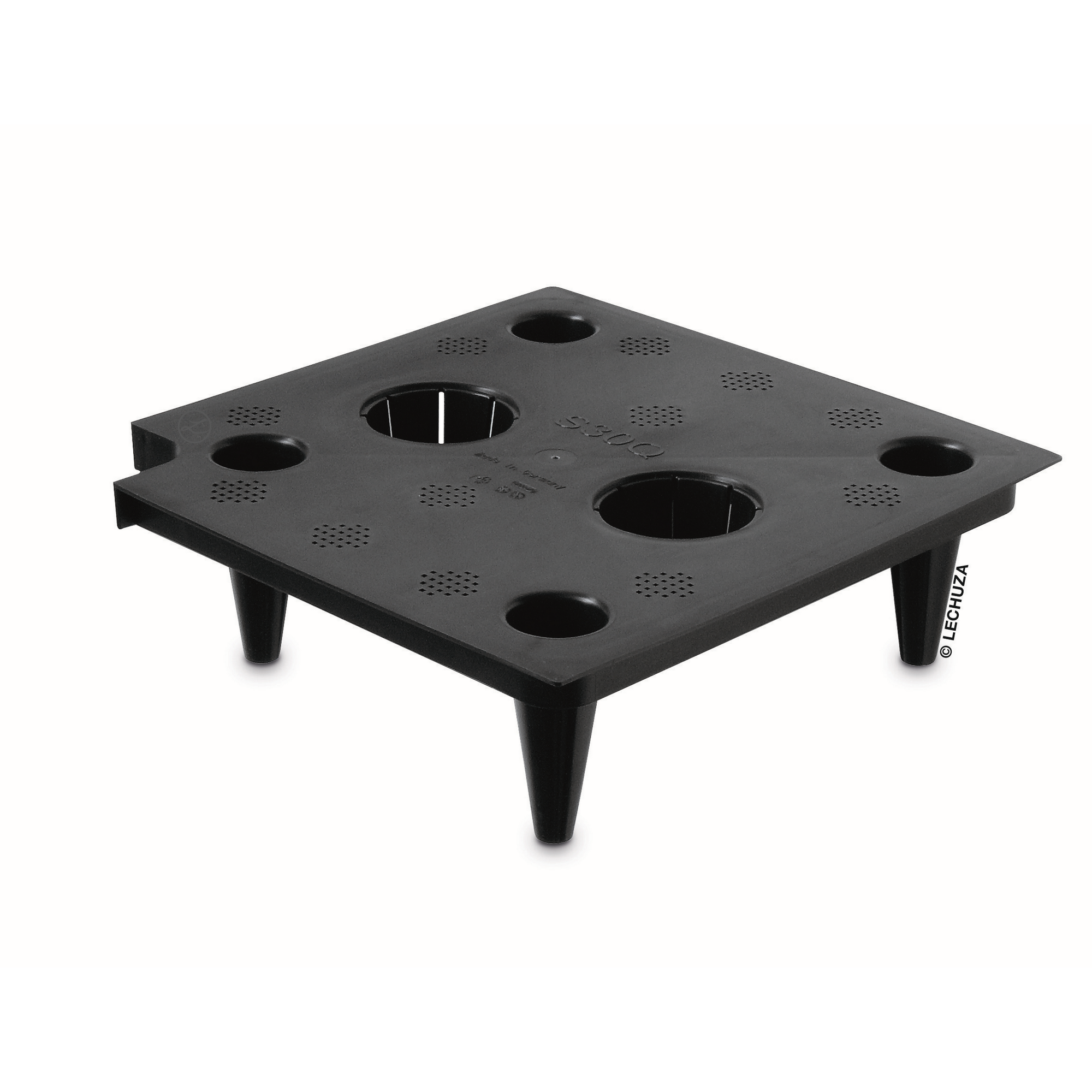 Schwarzes Pflanzeinsatz