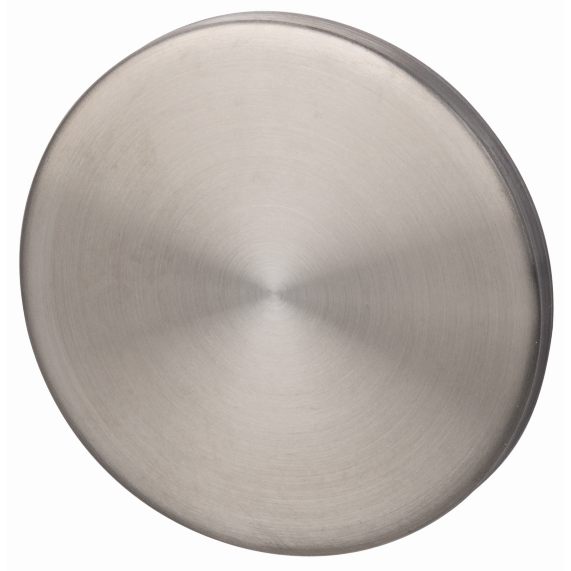 Blindrosette 'Simply Stick' Edelstahl satiniert