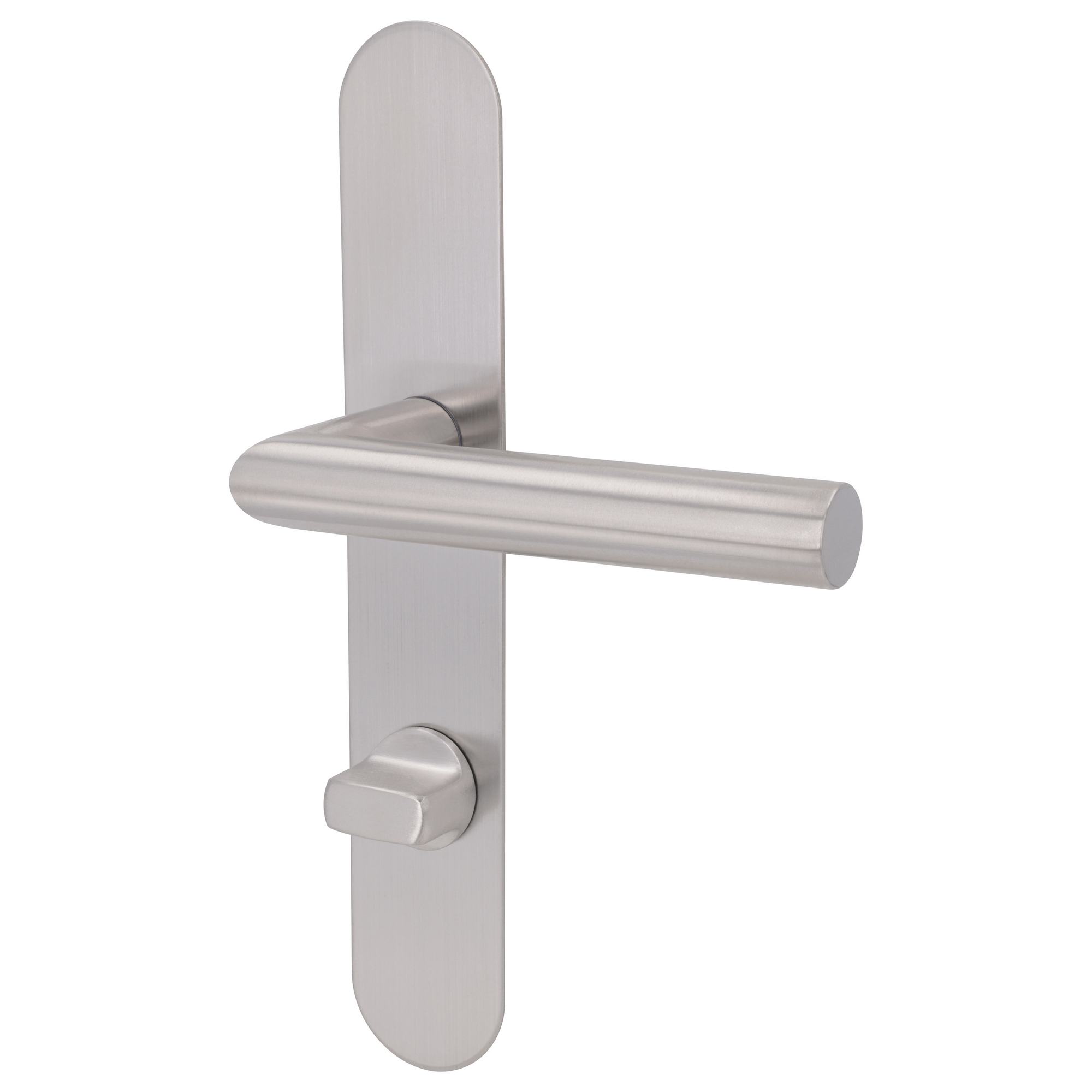 Langschildgarnitur 'Simply Stick' Edelstahl satiniert WC