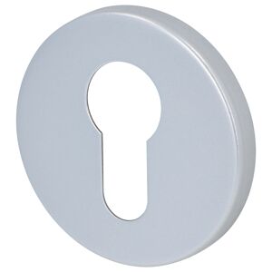 Rosette 'Betty' Profilzylinder Aluminium silbern 2 Stk.