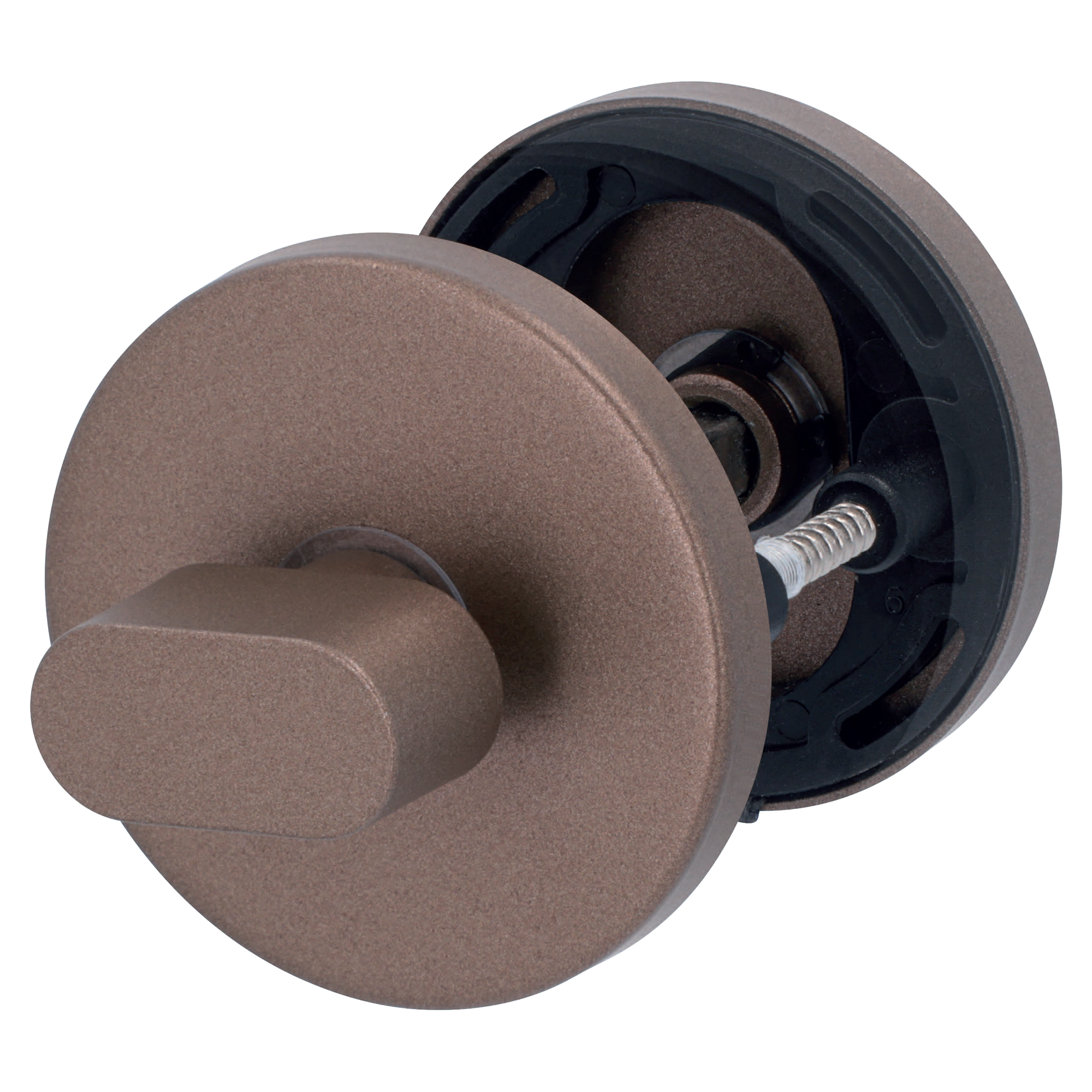 WC-Riegel 'Betty' Aluminium braun