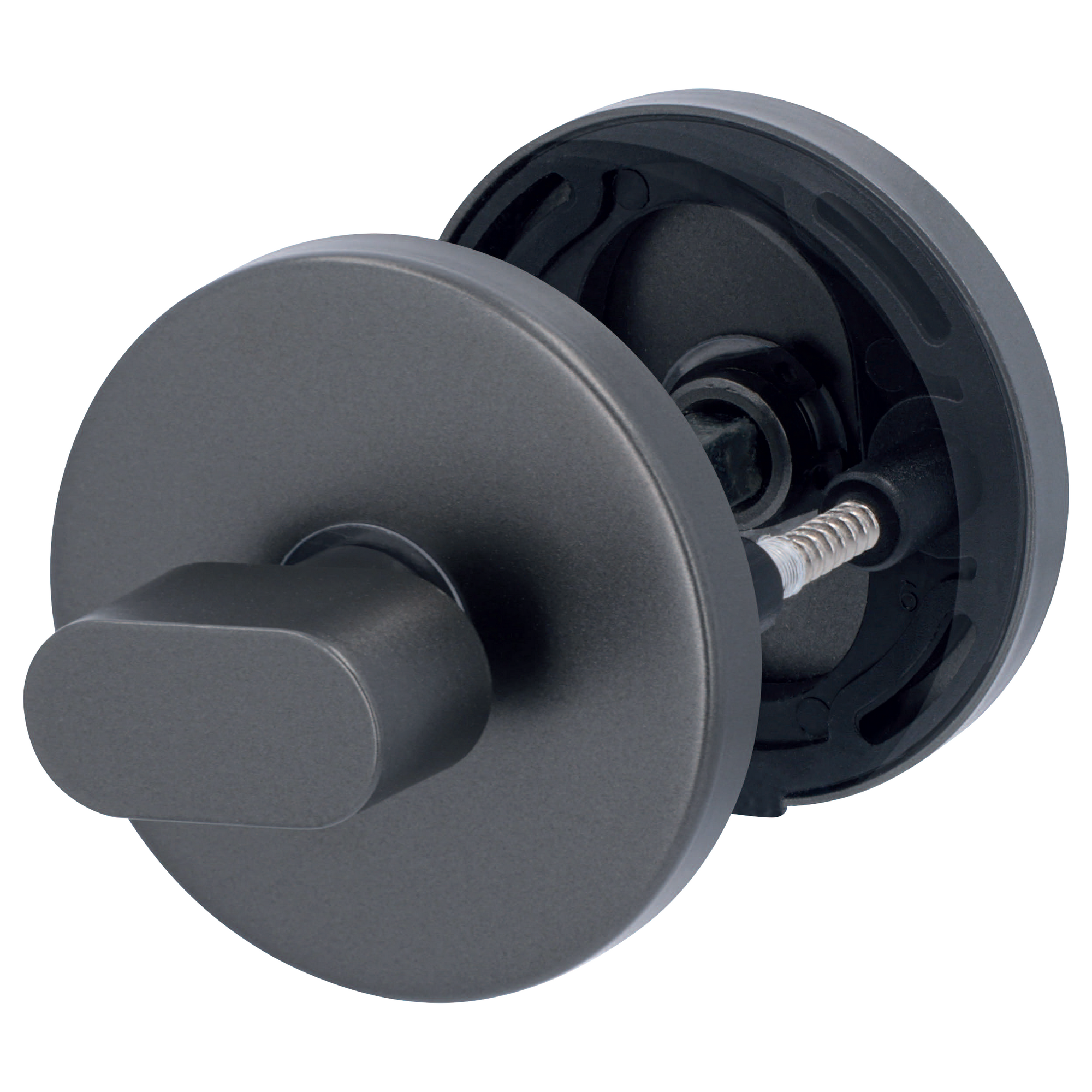 WC-Riegel 'Betty' Aluminium grau