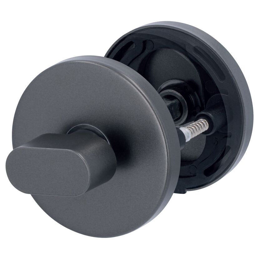 WC-Riegel 'Betty' Aluminium grau