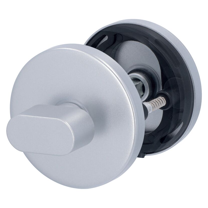 WC-Riegel 'Betty' Aluminium silbern