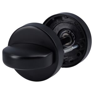 WC-Riegel schwarz lackiert